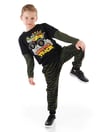 Denokids Erkek Çocuk Truck Kamuflaj  Pantolon Takım MS-21S1-070