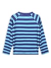 Denokids Erkek Çocuk UV Korumalı Çizgili Mayo Tişört Mavi CFF-25Y1-171