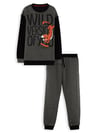 Denokids Erkek Çocuk Wild Oversize Eşofman Takımı Gri CFF-25S1-079