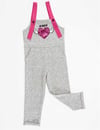 Denokids Kız Çocuk BFF Tulum Gri MS-20S1-080