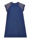 Denokids Kız Çocuk Bilmiş Kedi Elbise Lacivert MS-24Y1-038