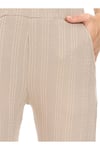 Denokids Kız Çocuk Boru Paça Basic Eşofman Altı Bej CFF-24S1-169