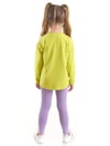 Denokids Kız Çocuk Çantada Ponçik Tunik Tayt Takım CFF-22S1-045