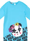 Denokids Kız Çocuk Girls Love Rock Elbise MS-23K1-006