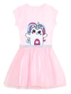 Denokids Kız Çocuk Kedicik Unicorn Tüllü Elbise CFF-24Y1-051