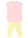 Denokids Kız Çocuk Kediler Tunik Tayt Takım CFF-24Y1-111