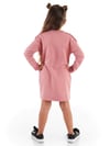 Denokids Kız Çocuk Leopar Cepli Kalın Elbise Pembe MS-21S1-028