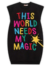 Denokids Kız Çocuk Magical Elbise Siyah MS-24Y1-076
