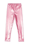 Denokids Kız Çocuk Parlak Uzun Tayt Metalik Pembe CFF-24S1-159