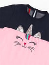 Denokids Kız Çocuk Payetli Catcorn Elbise CFF-20S1-091