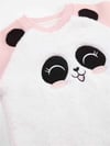 Denokids Kız Çocuk Peluş Panda Sweatshirt Tayt Takım CFF-22K1-015