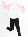 Denokids Kız Çocuk Peluş Panda Sweatshirt Tayt Takım CFF-22K1-015