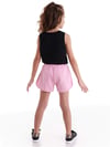 Denokids Kız Çocuk Rock Life Crop Top Şort Takım MS-21Y1-020