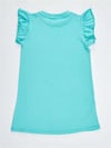 Denokids Kız Çocuk Sakızlı Unicorn Elbise Turkuaz CFF-23Y1-077