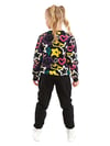 Denokids Kız Çocuk Street Style Eşofman Takımı Siyah MS-23S1-050