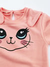 Denokids Kız Çocuk Tavşan Kulaklı Elbise CFF-21S1-005