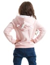 Denokids Kız Çocuk Unicorn Kapişonlu Fermuarlı Sweatshirt Pembe CFF-19K1-051