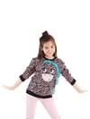 Denokids Kız Çocuk Zebra Sweatshirt CFF-21S1-031