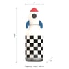 Globber Asobu Bestle Bottle Pipetli Çelik Suluk Rocket SBV44-ROCKET