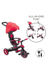 Globber Explorer 4in1 Trike Bisiklet Kırmızı 634-102