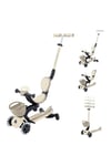 Globber Go Up Baby 360 Işıklı Scooter Koyu Bej 844-466