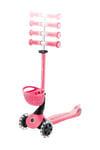 Globber Go Up Baby 360 Işıklı Scooter Koyu Pastel Pembe 844-210