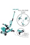 Globber Go Up Baby 360 Işıklı Scooter Koyu Mint 844-206