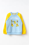 Haribo Erkek Çocuk Baskılı Sweatshirt Sarı SW306