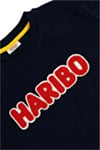 Haribo Unisex Çocuk Kabartmalı Sweatshirt Lacivert HRBTXT308