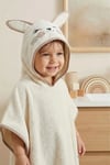 Kanz Bebek Bunny Havlu Panço Krem KNZ-038