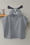 Kanz Bebek Dog Havlu Panço Gri KNZ-038