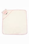 Kanz Bebek Fox Havlu Kundak 75*75  Pudra KNZ-037