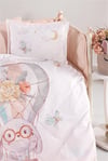 Kanz Kız Bebek Flying Rabbit Pamuklu 8 Parça Uyku Seti KNZ-003