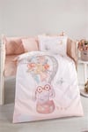 Kanz Kız Bebek Flying Rabbit Pamuklu 8 Parça Uyku Seti KNZ-003