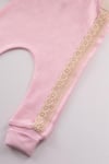 Kinder Baby Elci Baby Kız Bebek Çizgili 2'li Takım Pembe 6898