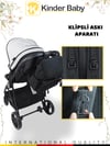 Kinder Baby Merlin Anne Bebek Bakım Çantası Siyah