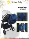 Kinder Baby Merlin Anne Bebek Bakım Çantası Lacivert