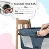 Kinder Baby Mia Anne Yanı Beşiği Antrasit