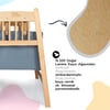 Kinder Baby Mia Anne Yanı Beşiği Antrasit