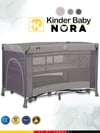 Kinder Baby Nora Park Yatak Oyun Parkı Beşik 70*110 Cm + Yatak Hediyeli Bej