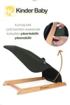 Kinder Baby Qozee Ev Tipi Ahşap Ana Kucağı Haki M1704