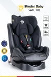 Kinder Baby Safe Fix 360 Derece 0-36 Kg Oto Koltuğu Siyah 7080