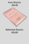 Kinder Baby Sevil Kız Bebek Princess Triko Battaniye Pembe 1010
