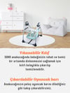 Kinder Baby Soho Oyuncaklı Salıncak Ana Kucağı Mavi
