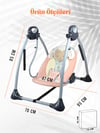 Kinder Baby Soho Oyuncaklı Salıncak Ana Kucağı Pembe