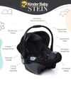 Kinder Baby Stein Travel Sistem Çift Yönlü Bebek Arabası Gri 7090 