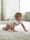 Kinder Baby Tiffany Zarf Yaka Kısa Kol Pamuk 5'li Atlet Zıbın Çıtçıtlı Bebek Body