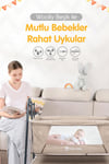 Kinder Baby Woolly Portatif Sallanır Anne Yanı Beşik Bej Knd1020