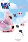 Marco Kids Kız Çocuk Işıklı Paten Ayakkabı Pembe 26Y1801