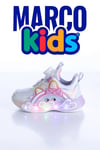 Marco Kids Kız Çocuk Işıklı Spor Ayakkabı Lila 26Y1210